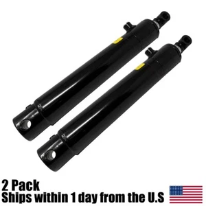 2PK Hydraulic Power Lift Cylinder fits Boss RT3 Straight V Snow Plows HYD09430 - Picture 1 of 4