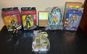 AquaMan action figures DC COMICS. Collection of 5 - Picture 1 of 14
