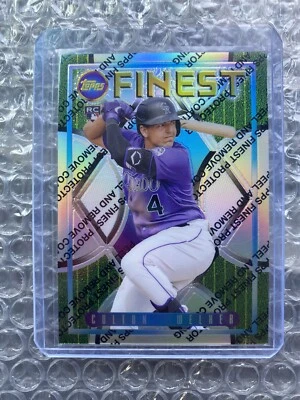 2022 Topps Finest Flashbacks Colton Welker RC  04/10 - Image 1 of 2