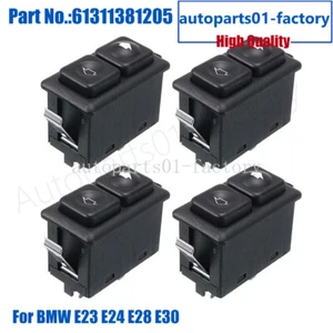 4PCS 5Pin Power Window Lift Switch Buttons Fit For BMW E23 E24 E28 E30 - Picture 1 of 10