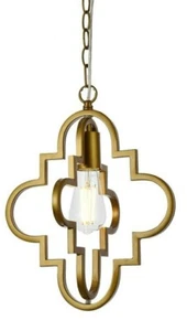 Pendant Chandelier Mid-century Modern Light Fixture for Bedroom Bathroom Hallway - Picture 1 of 8