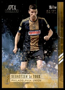 2015 Topps Apex MLS Gold #23 Sebastien Le Toux /50