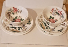 Charnwood Wedgewood X 2 Cup's X2 Saucer's x 2 Side Plate's  (Vintage)