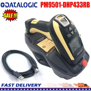 Datalogic PM9501-DHP433RB 2D Area Imager Barcode Scanner W/ USB Cable & Cradle - Picture 1 of 7