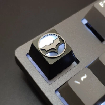 Batman The Dark Knight Searchlight Metal R4 Keycaps for MX Mechanical Keyboard - Image 1 of 4