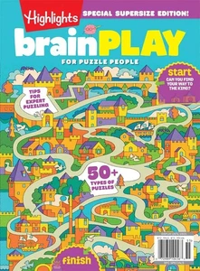 Highlights Magazine Brain Play 2025 50+ Types of Puzzles Special Edition, BN - Bild 1 von 1