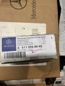 NEW Genuine Mercedes-Benz OM611 Diesel Mass Air Flow Sensor A6110940048 - Picture 1 of 1