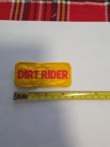DIRT RIDER DIRTBIKE ATV OFF ROAD PATCHES - Picture 1 of 2