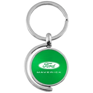 Ford Maverick Logo Spinner Key Chain (Green) - Picture 1 of 1