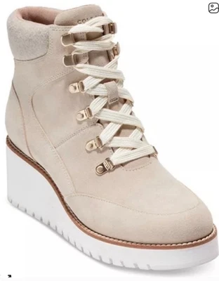 Womens Cole Haan Never Worn Size 5.5 ZEROGRAND City Wedge Waterproof Hiker Boots - Image 1 of 4