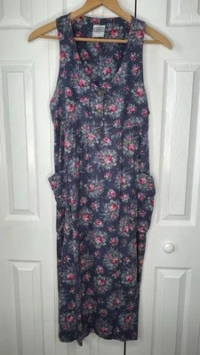 Vintage Laura Ashley Jumper Dress 12 Floral Wool Sleeveless Cottagecore Prairie - Image 1 of 4