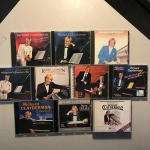 Richard Clayderman,  10 CD LOT - USED CDs - Picture 1 of 2