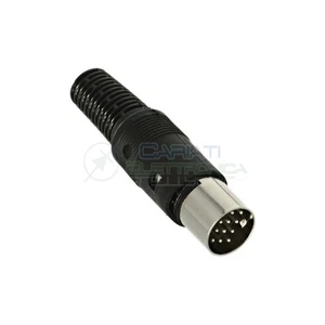 Stecker Stecker Lenkrad Stecker DIN 13 polig Pin PS ATARI ST Kenwood Roland - Bild 1 von 1