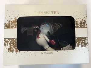 2016 Mr. Bingle mit Trompete Trimmsetter Weihnachtsschmuck Dillard's mit Etikett - Bild 1 von 3