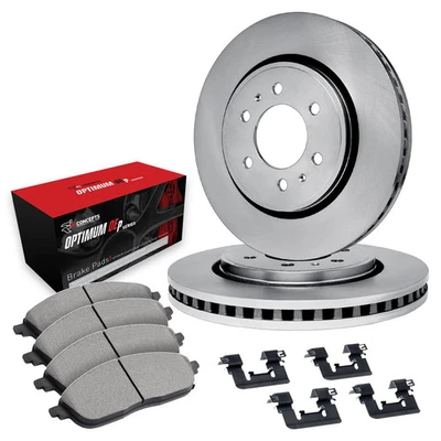 For AM General Hummer 96-01 R1 Concepts Rear Brake Kit w Optimum Pads Foto 1 de 2
