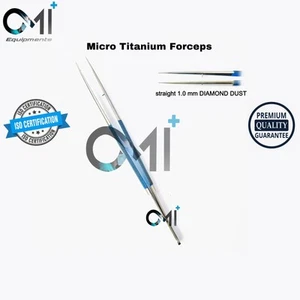 Scanlan Legacy Titanium Micro Forcep 18 cm surgical instruments 1.0mm Tip OldMed - Picture 1 of 3