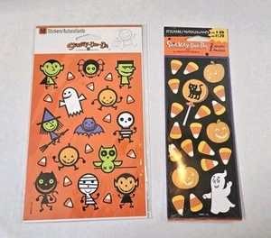 StickityDooDa Halloween Stickers 2 Packs American Greetings 52 Stickers  - Picture 1 of 4