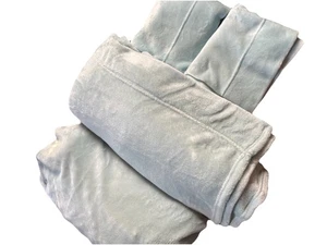 Berkshire Full Sheet Set Best Selling For Ultimate Velvetloft Softness Lgt Blue - Picture 1 of 16