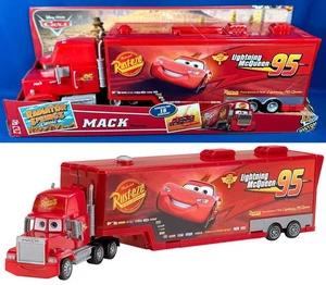 MACK PLAYCASE TRUCK Radiator Springs Classic 16 CAR STORAGE CASE Hauler 19" LONG - Picture 1 of 12