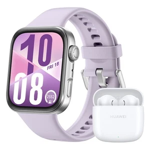 HUAWEI Watch Fit 4 Bundle Smartwatch/Fitnesstracker, lila - Bild 1 von 6