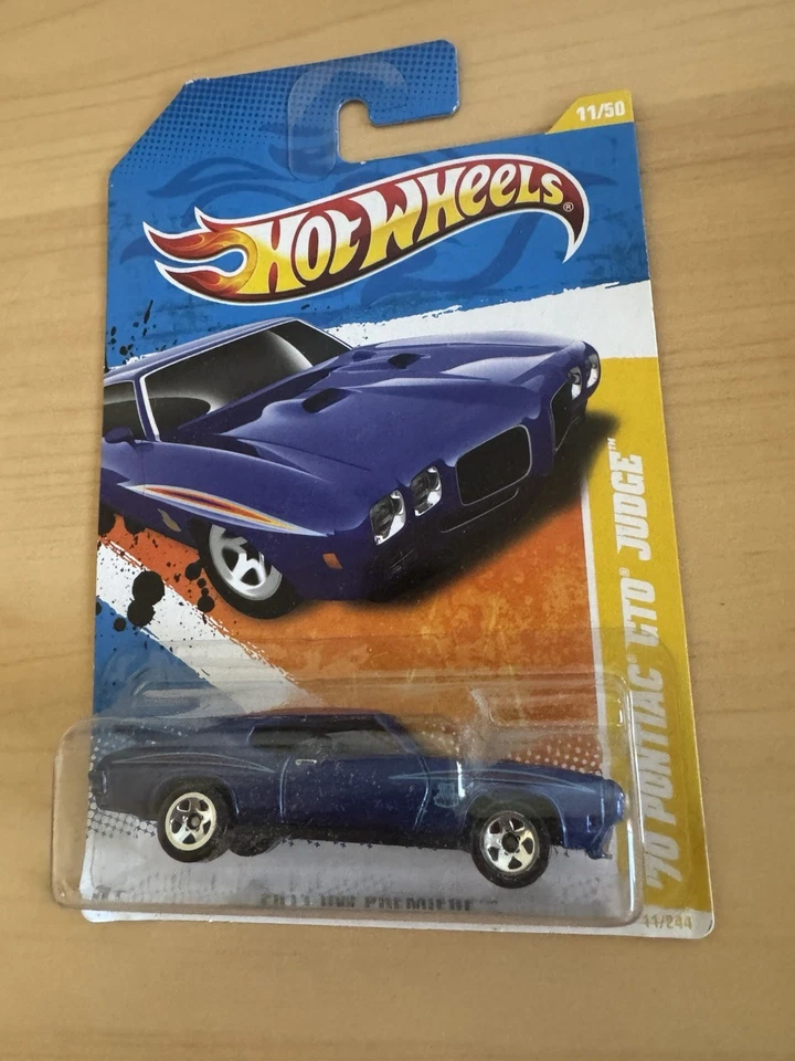 Pontiac GTO Judge HW Premiere 2011 '' '70 Hot Wheels '11 -11 de 50 - 11/244 S52 Foto 1 de 2
