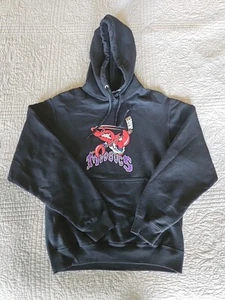 Vintage Y2K Shreveport Mud Bugs Minor League NHL Hockey Fleece Hoodie Small - Bild 1 von 5