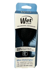 Wet Brush The Original Mini Detangler - Black - For All Hair Types - Picture 1 of 7