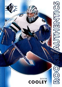 2024-25 SP #110 Devin Cooley Rookie Authentics Blue - Picture 1 of 2