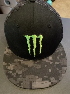 New Era 9fifty Monster Energy Camo Didital Athlete Only Mesh SnapBack - Picture 1 of 7