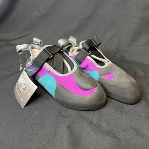 Mad Rock LOTUS Womens Rock Climbing Shoes Teal/Violet size 6.5 - Picture 1 of 1