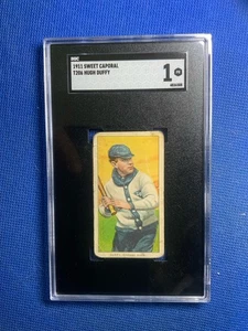 1909-1911 T206 Hugh Duffy Chicago White Sox SGC 1 **Sweet Caporal 350-460/42** - Picture 1 of 2