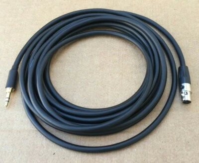 1'FT-25FT Mogami cable Aux Audio Mini tiny XLR-Female to 3.5mm Stereo Microphone - Image 1 of 3