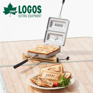 LOGOS Sandwichera Caliente Almacenamiento Compacto Fácil Mantenimiento en Casa en Campamento - Imagen 1 de 11