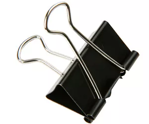SBS Binder Clips 41mm Clip Foldback BINDER Foldbacks 12 - 240 Unidades SB407.3 - Imagen 1 de 2