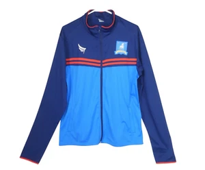 Ted Lasso AFC Richmond Track Jacket Men M Zip Up Blue Red Soccer Coach Cosplay - Picture 1 of 9