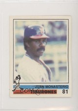 1988-89 Venezuelan Winter League Stickers Juan Monasterio #81