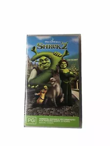 VHS Tape - Shrek 2 Movie PG - Family Kids Entertainment Animation - Picture 1 of 4