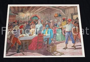 U903 Affiche scolaire fête de la FEDERATION fuite du ROI à VARENNES poster ecole - Picture 1 of 2