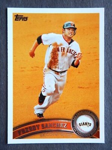 Freddy Sanchez #260 Topps 2011 Baseball Card (San Francisco Giants) LN