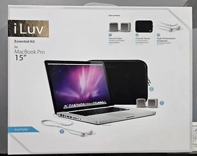 Kit Iluv Essential para Macbrook Pro 15 Foto 1 de 3