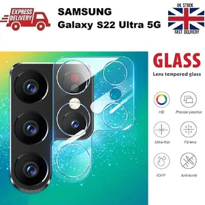 9H Hartglas Rückseite Kamera Linse Schutz Cover für Samsung Galaxy S22 Ultra - Bild 1 von 10