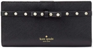 Kate Spade New York 250754 Damen-Geldbörse Laurel Way mit Juwelen schwarz - Bild 1 von 4