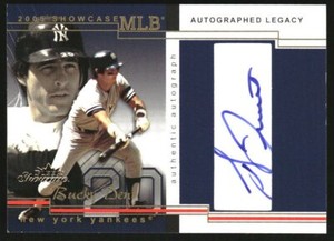 2005 Fleer Showcase Autographed Legacy #123 Bucky Dent Auto /99