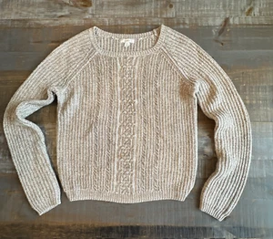 Caslon Beige Knit Sweater XS - Picture 1 of 7