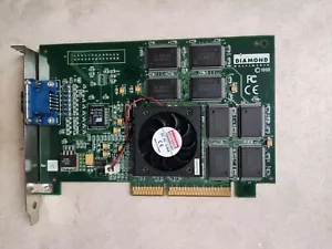 Retro Vintage Diamond Monster Fusion 3Dfx Voodoo Banshee 16MB Video Card AGP - Bild 1 von 6