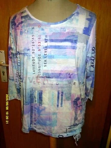 Shirt Cecil Gr.L 3/4 Arm bunt Baumwolle,Modal - Bild 1 von 4