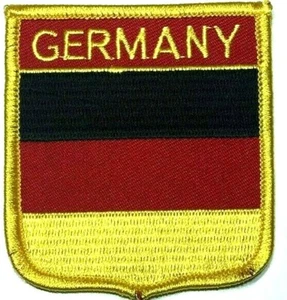 BESTICKTER DEUTSCHLAND LAND FLAGGE SCHILD PATCH - Bild 1 von 4