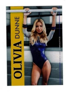 2023 Olivia Dunne (Livvy) LSU Gymnast Version 3 Promo Card 2/10 - Picture 1 of 1