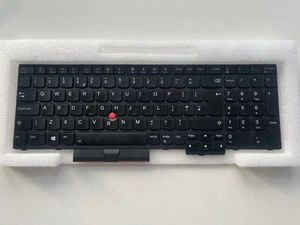 Lenovo ThinkPad T590 Keyboard UK Black 5N20X01383 Backlit - Afbeelding 1 van 3
