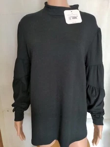 Women's maternity long sleeve shirt brand Ingrid & Isabel NWT color black - Picture 1 of 11
